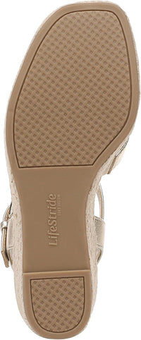 LifeStride Women's Havana Espadrille Wedge Sandals NW/OB