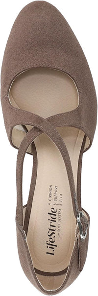 LifeStride Women's Tracy Strappy Block Heel Pump NW/OB