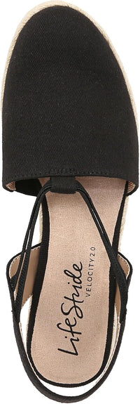 LifeStride Women's Katrina 2 Espadrille Wedge Sandal  NW/OB
