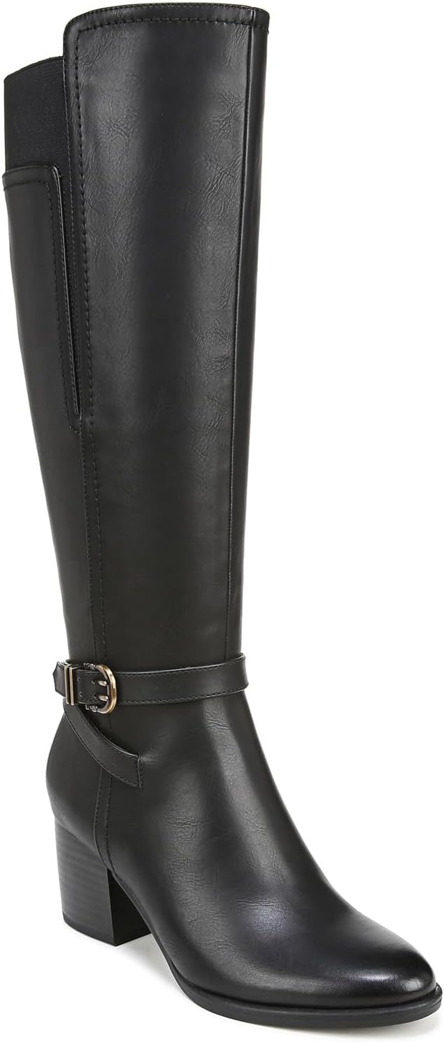 Black Extra Wide Calf