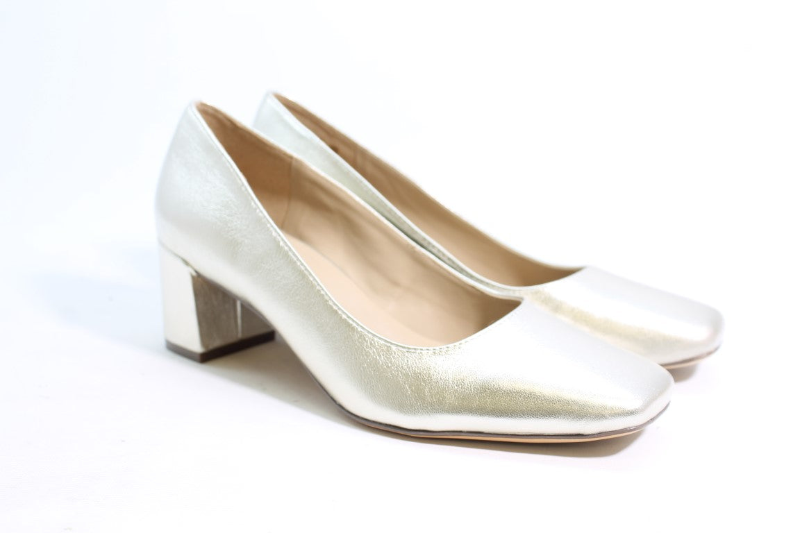 Champagne Gold Leather