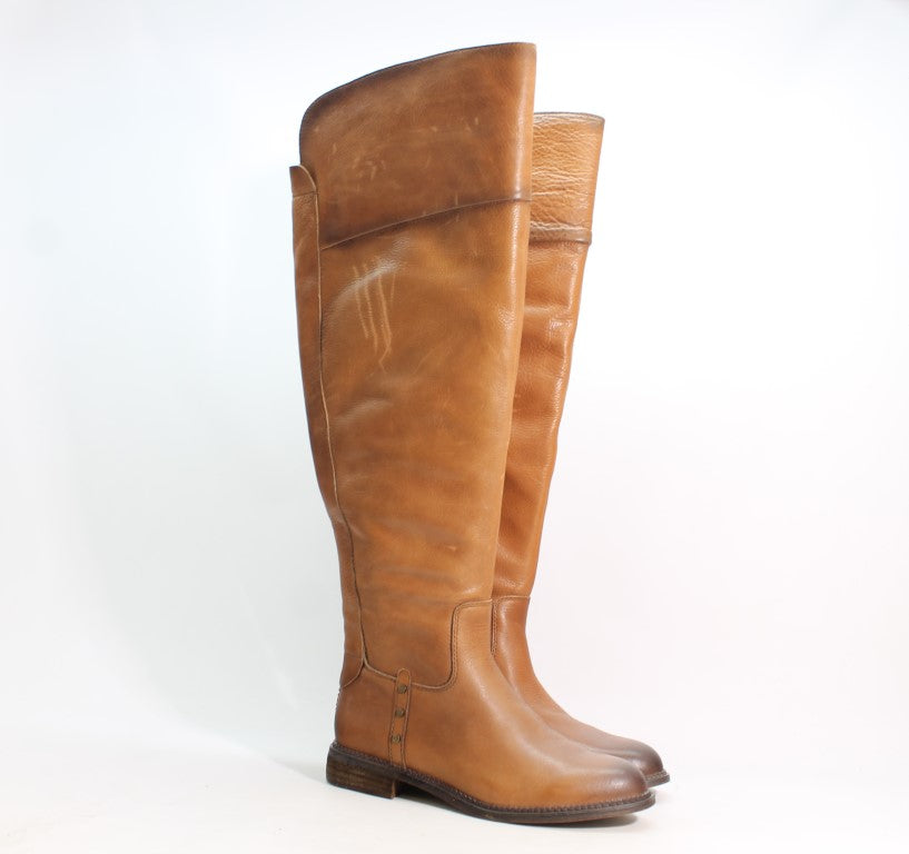 Cognac Wide Calf