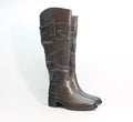 Dark Brown Wide Calf