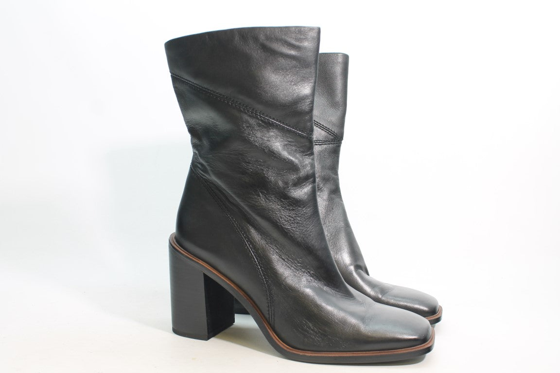 Black Wide Calf