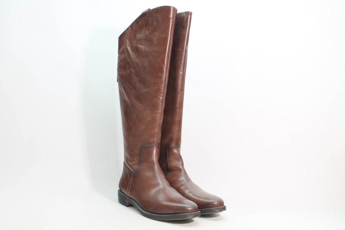 Dark Brown Wide Calf