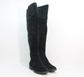 Black Suede/Knit
