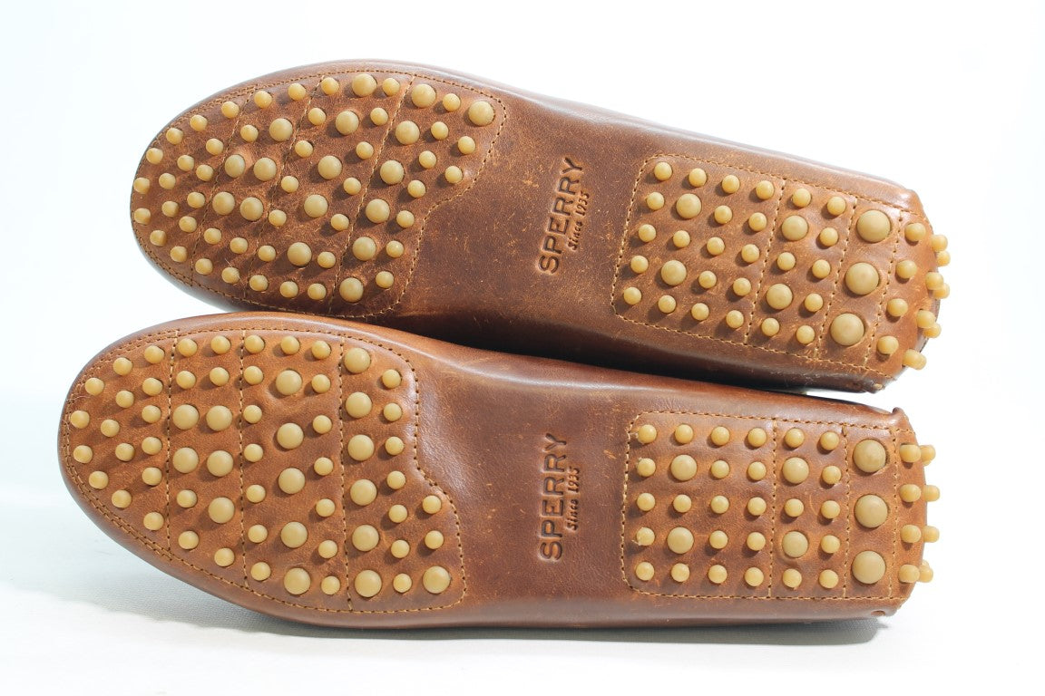 Sperry Top-Sider Gold Meridian Driver Driving Men's Loafers Floor Sample