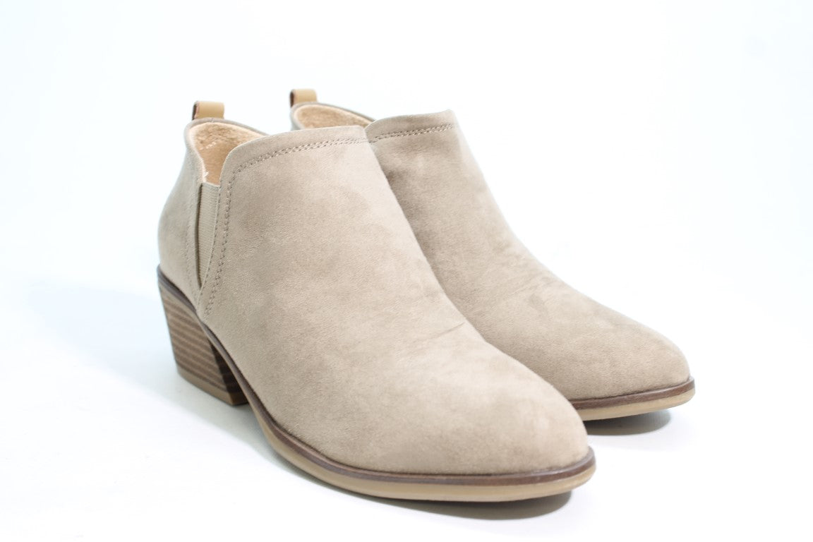 Wood Brown Suede