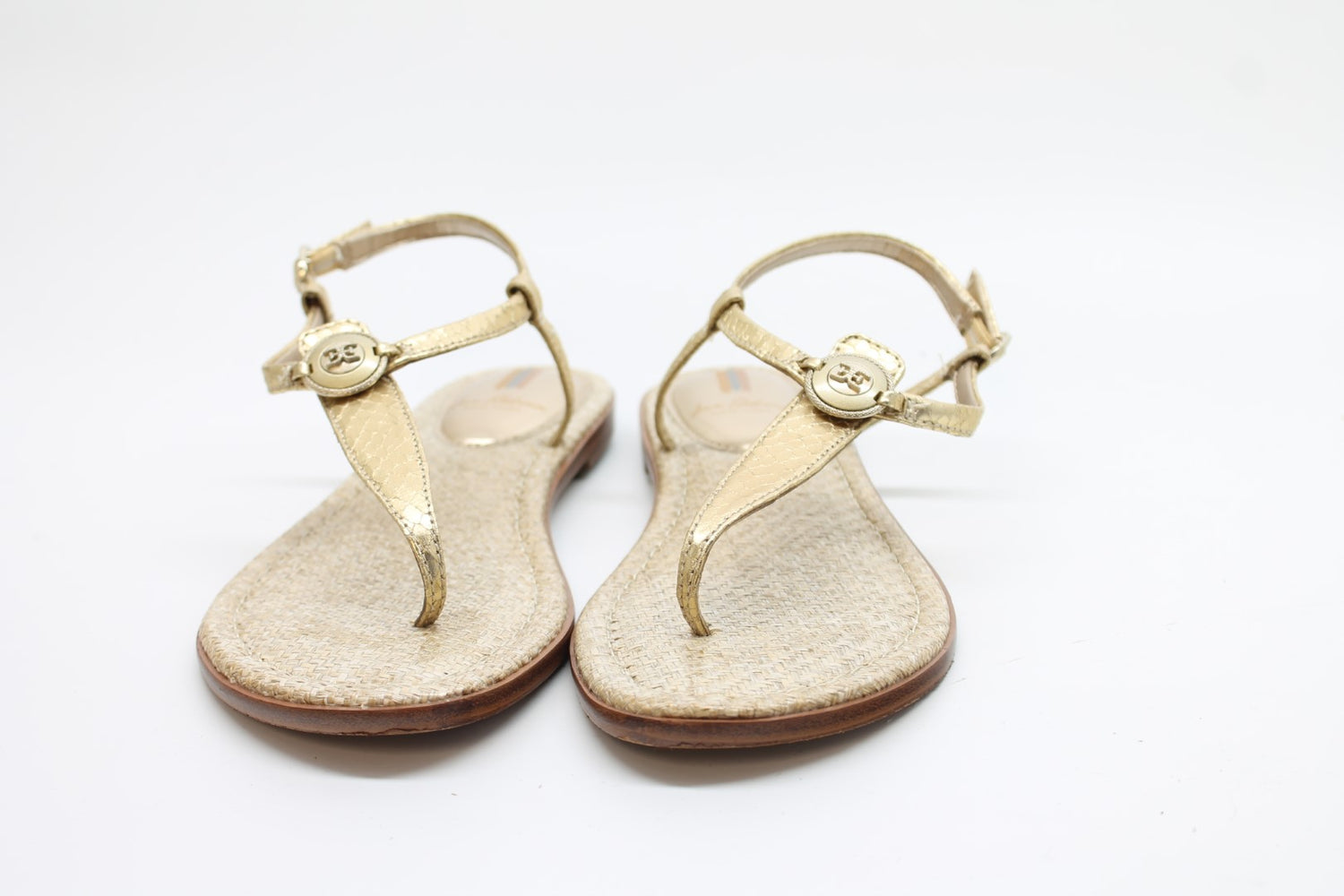 Sam Edelman Women's Gigi Signet Sandals Preowned4