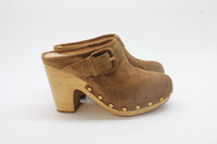 Veronica Beard Women's Dacey Heeled Clogs Floor Sample