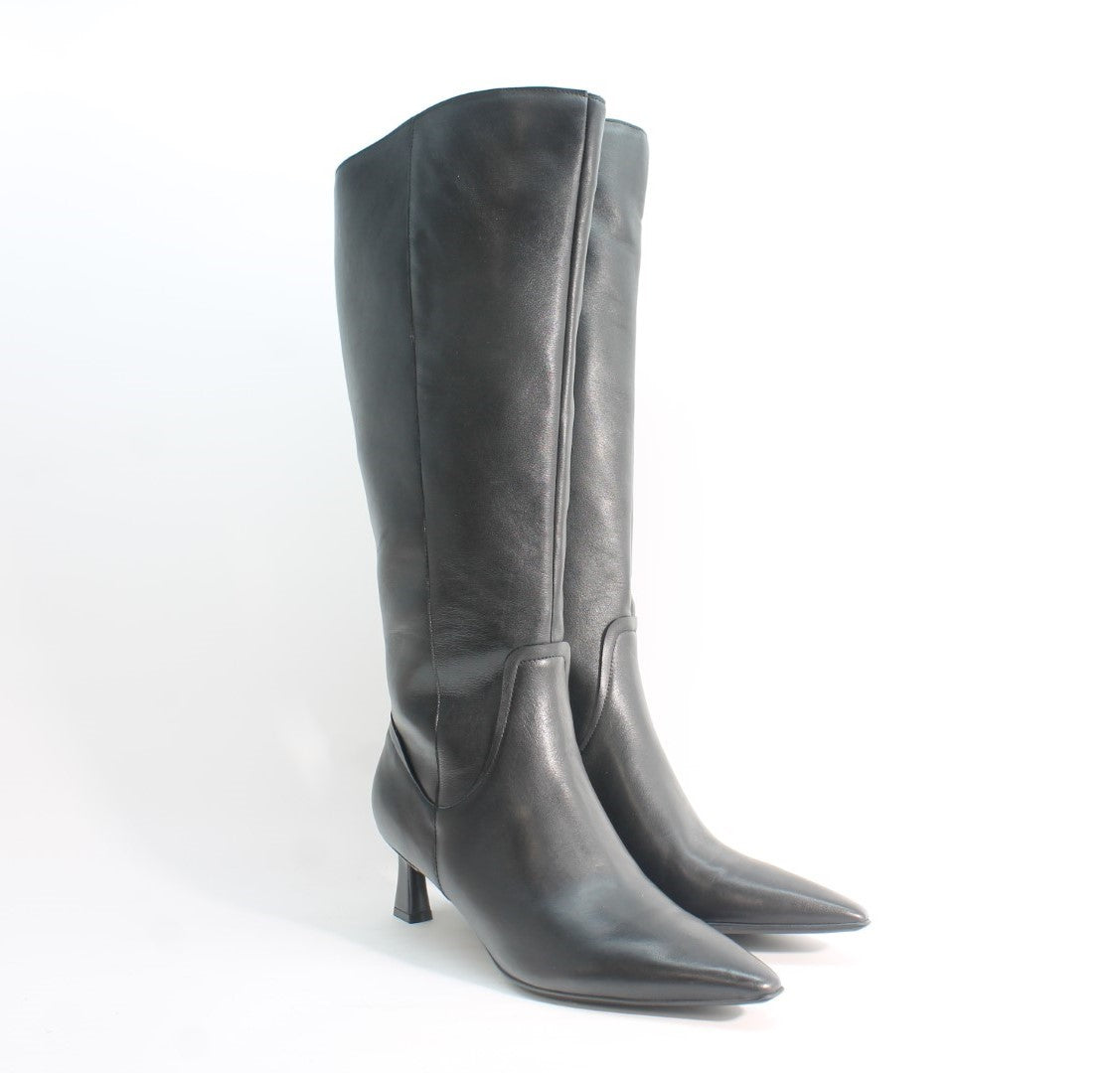 Black Extra Wide Calf