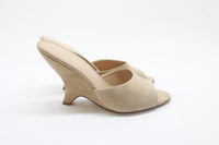 Veronica Beard Women's Mila Sculpted Wedge Slide Sandals Floor Sample