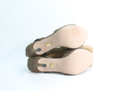 Veronica Beard Women's Genevieve Peep-Toe Sandals Floor Sample