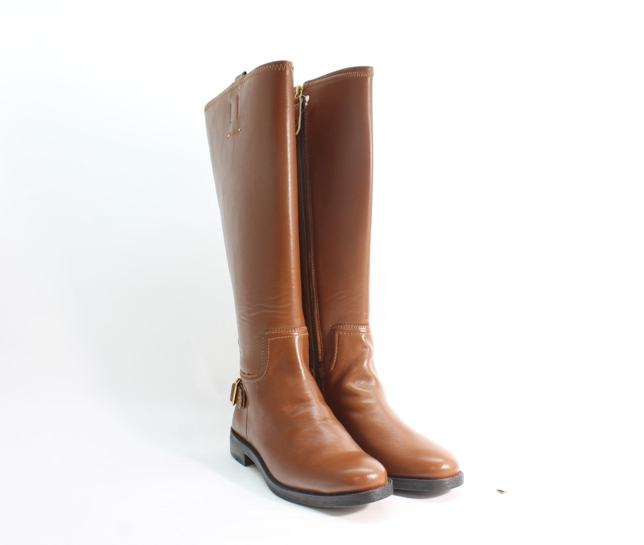 Cognac Wide Calf