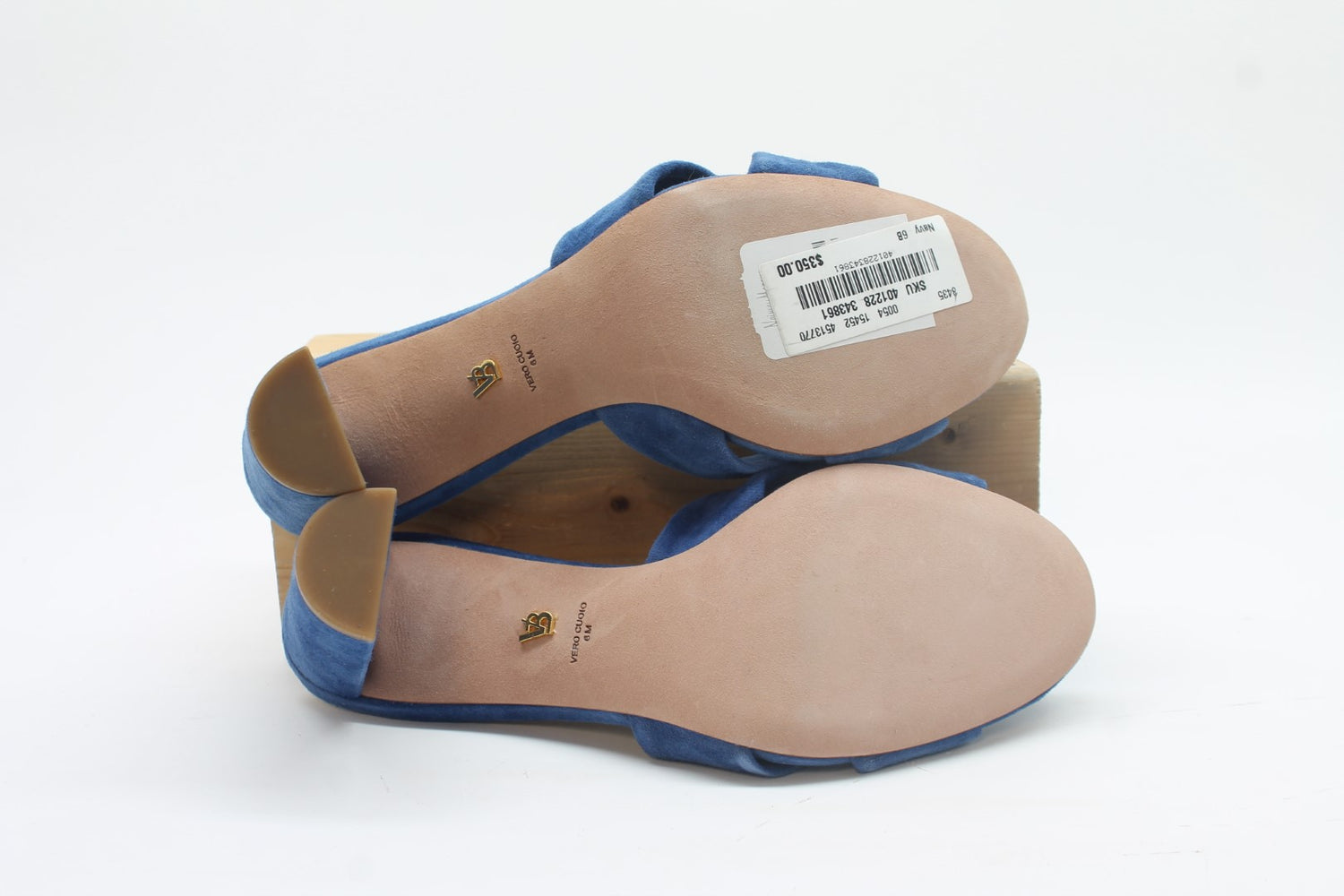 Veronica Beard Women's Ganita Knot-Front Sandals Floor Sample