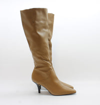Franco Sarto Women's L-Lyla Pointed Toe Knee High Boots Floor Sample