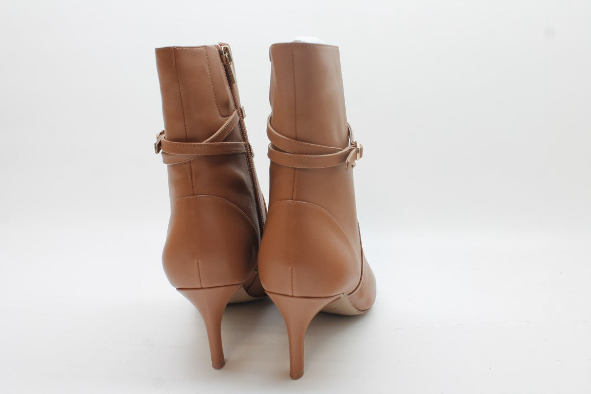 Naturalizer Women's Florette Leather Pointed Toe Ankle Boots Floor Sample