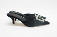 Sam Edelman Women's Brit Luster Kitten Heel Mule Floor Sample