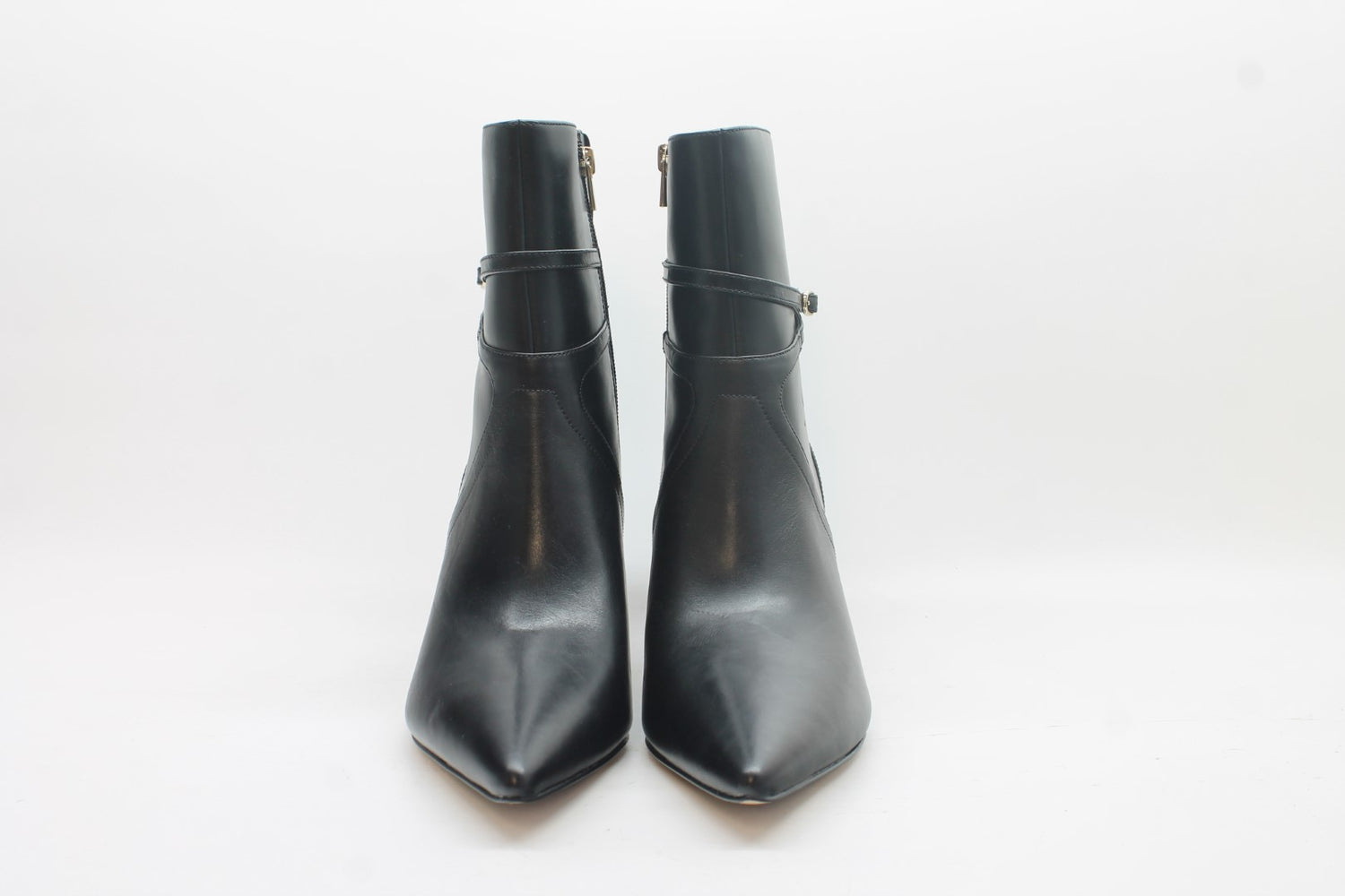 Naturalizer Women's Florette Leather Pointed Toe Ankle Boots Floor Sample