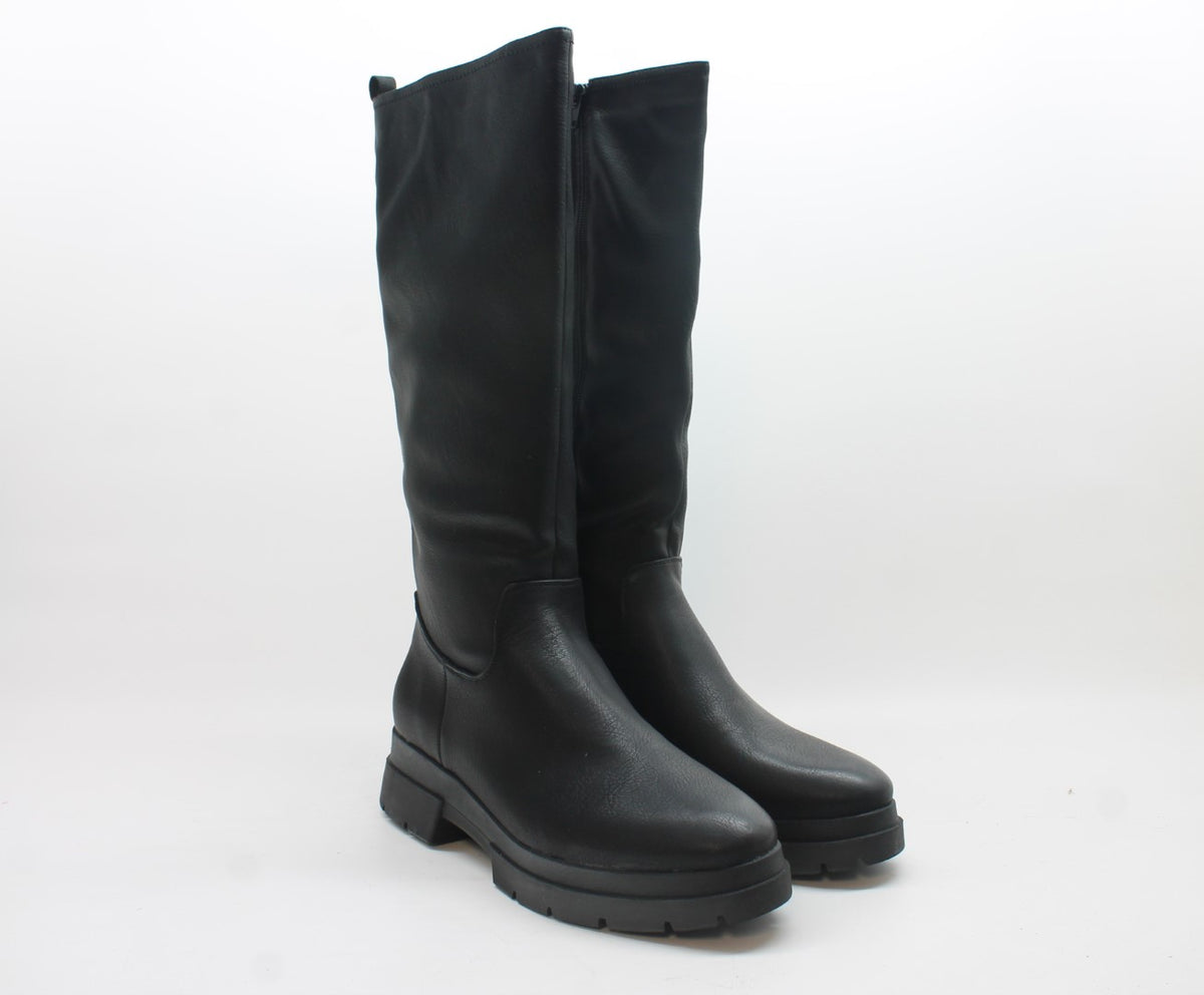 Black Extra Wide Calf
