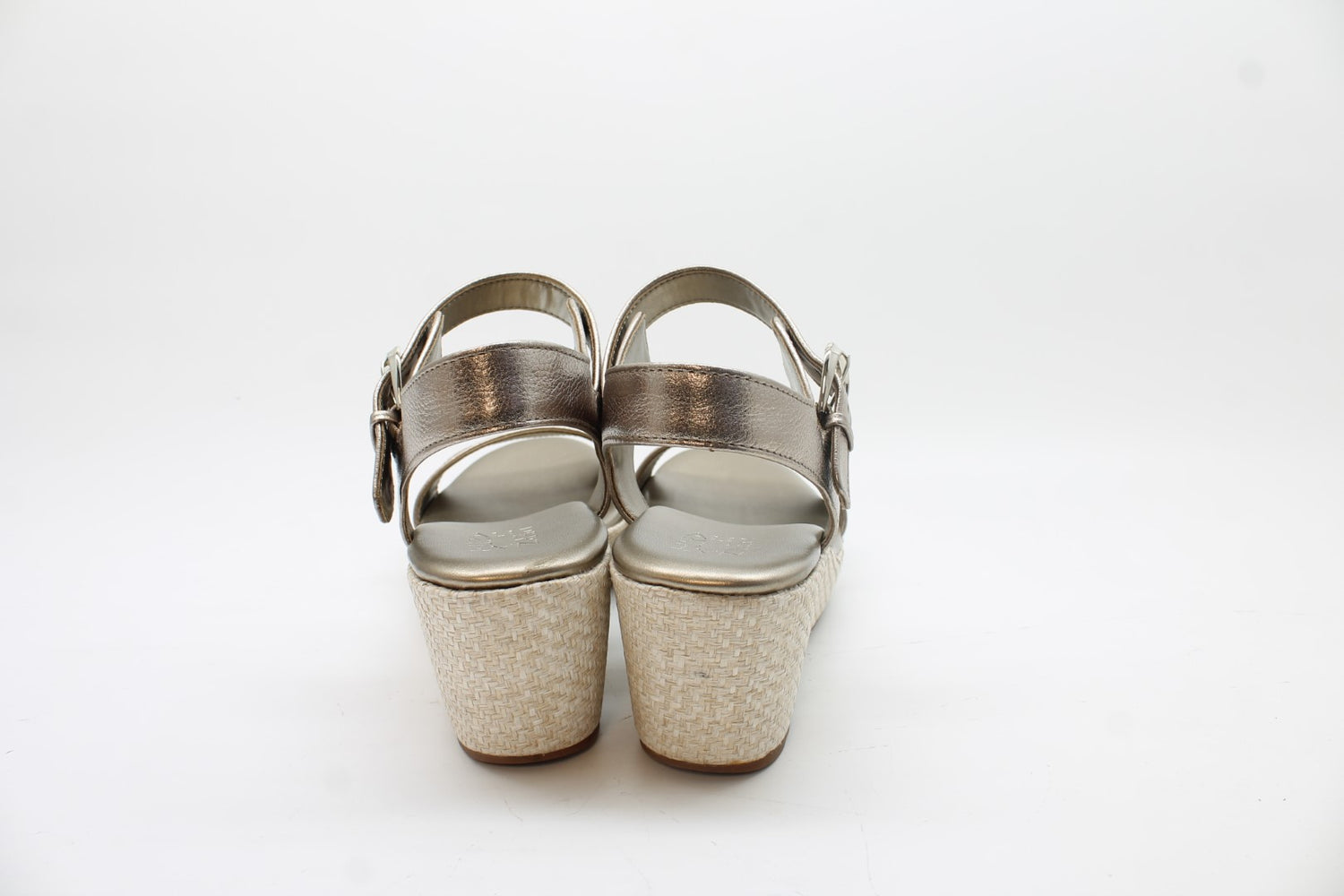 Naturalizer Women's Stella Open Toe Wedge Sandals Floor Sample