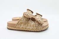 Sam Edelman Women's Reina Slide Footbed Sandals Floor Sample