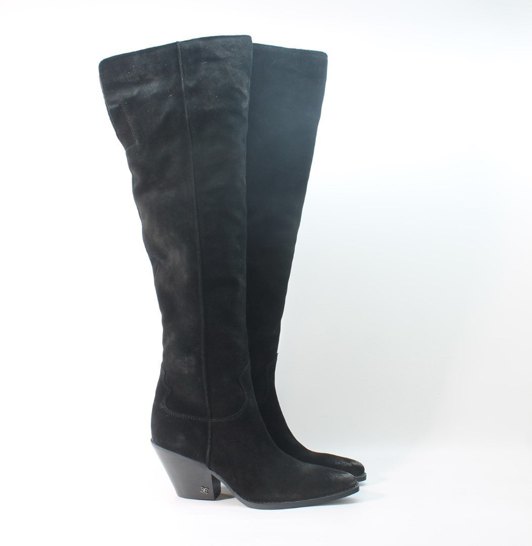 Sam Edelman Women's Julee Over-The-Knee Cowboy Boots Floor Sample