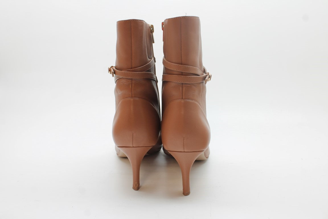 Naturalizer Women's Florette Leather Pointed Toe Ankle Boots Floor Sample