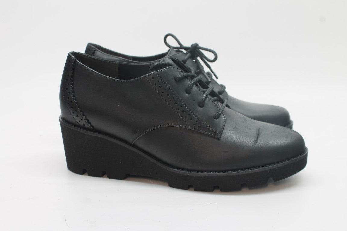 Vionic Anaheim Women's Comfort Wedge Oxford Derby Shoes, Floor Sample
