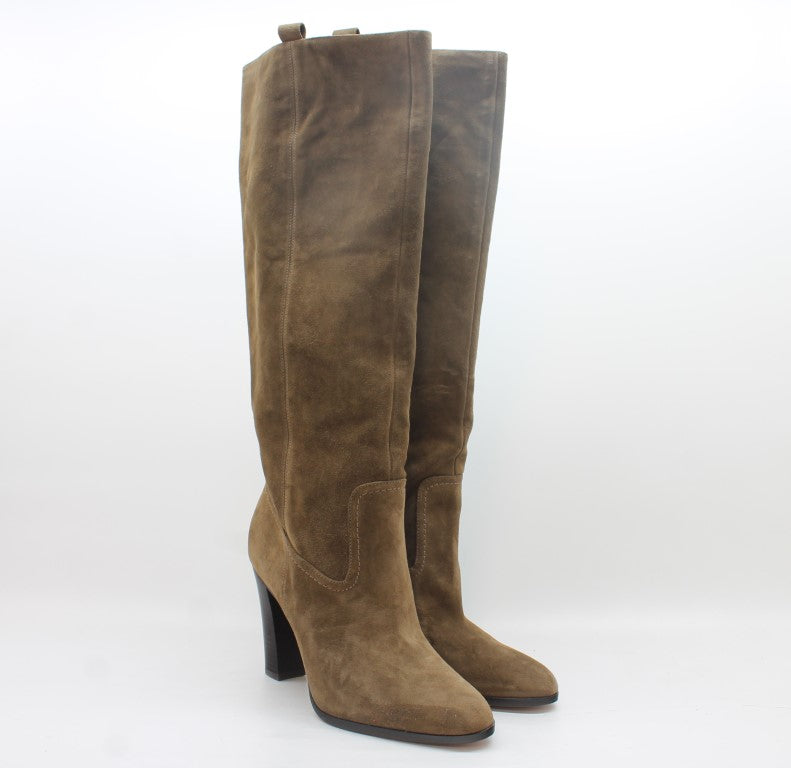 Mocha Brown Suede