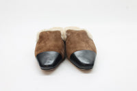 Veronica Beard Women's Cecile Shearling Mule Floor Sample