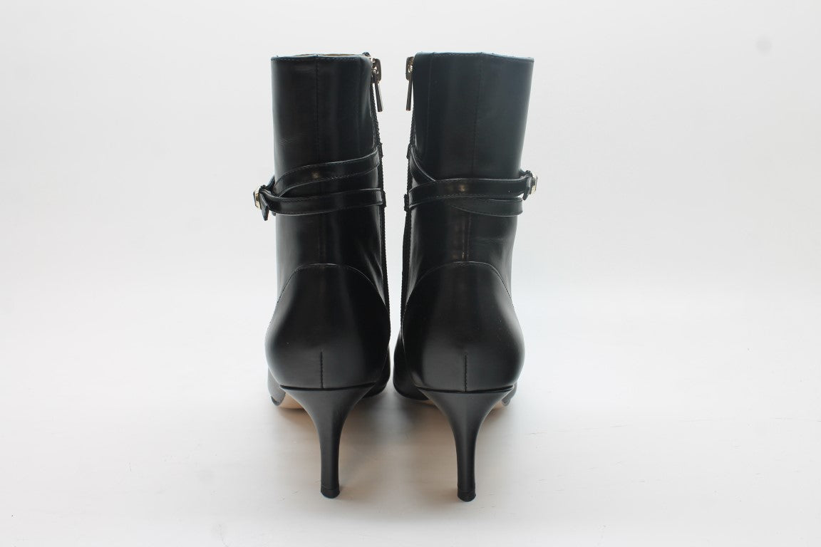 Naturalizer Women's Florette Leather Pointed Toe Ankle Boots Floor Sample