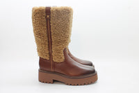 Sam Edelman Women's Elfie Shearling Platform Boots Floor Sample