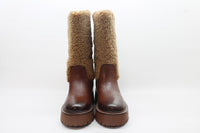 Sam Edelman Women's Elfie Shearling Platform Boots Floor Sample