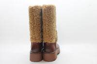 Sam Edelman Women's Elfie Shearling Platform Boots Floor Sample