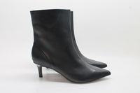 Franco Sarto Womens Anna Pointed Toe Kitten Heel Boot Floor Sample