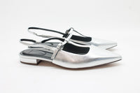 Vince Women's Lliana Slingback Pointed Toe Flats Floor Sample