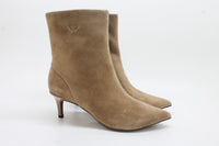Franco Sarto Womens Anna Pointed Toe Kitten Heel Boot Floor Sample