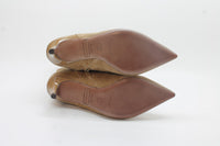Franco Sarto Womens Anna Pointed Toe Kitten Heel Boot Floor Sample