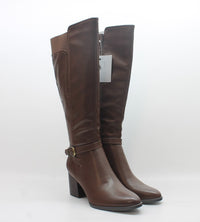 Dark Brown Wide Calf