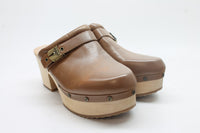 Saddle Tan Faux Leather