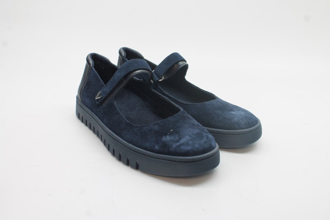 Navy Suede