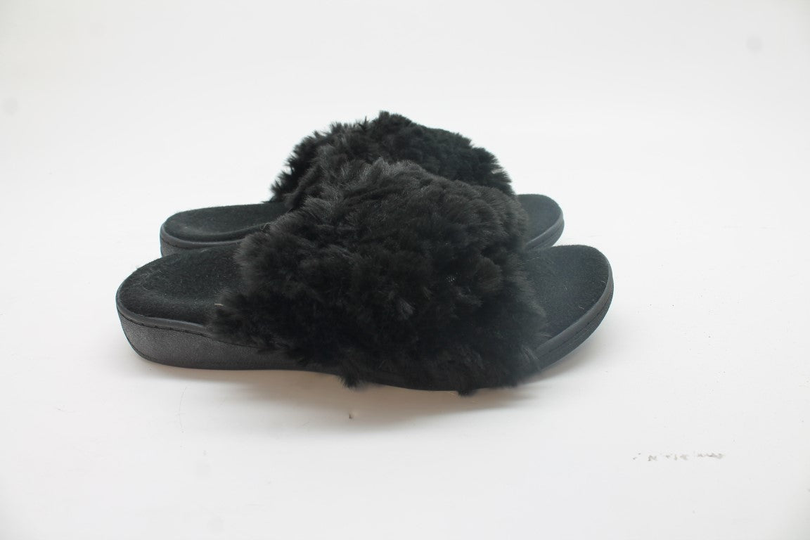 Vionic Relax II Faux Fur Women's Slippers, Floor Sample