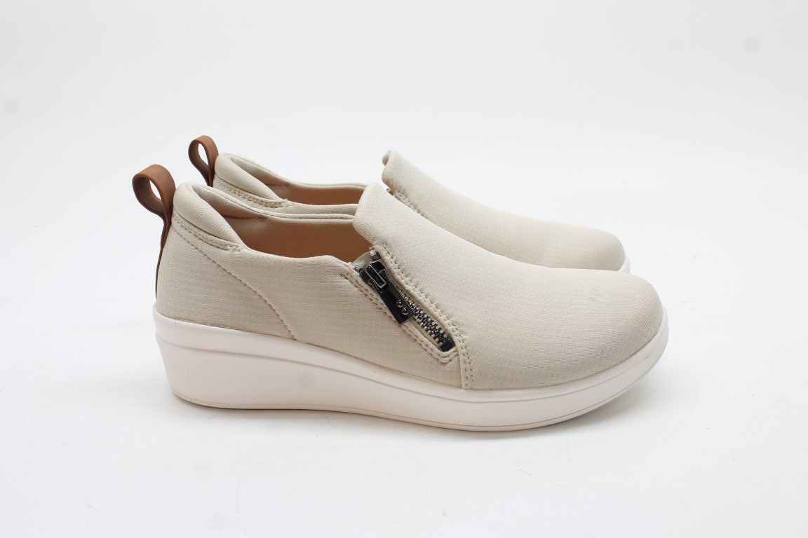 Ryka Luminous Women's Side Zip Slip-On Sneakers Floor Sample