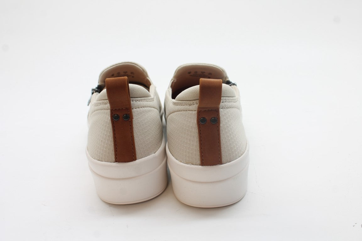 Ryka Luminous Women's Side Zip Slip-On Sneakers Floor Sample
