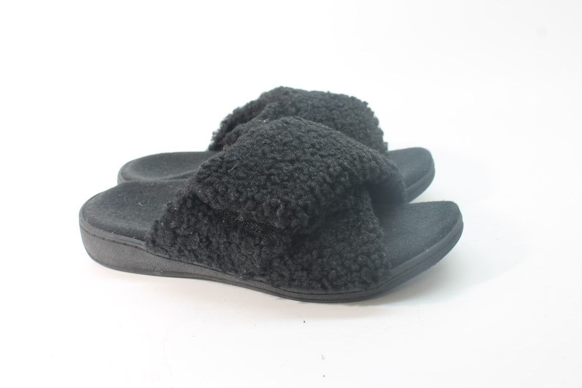 Vionic Relax II Faux Fur Women's Slippers, Floor Sample