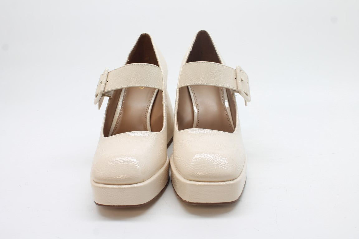 Sam Edelman Women's Khiara Buckle Platform Heels Floor Sample