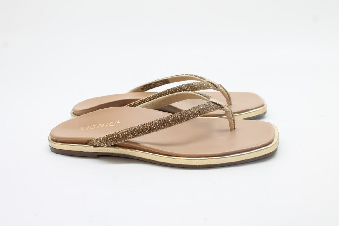 Vionic Women's Vista Shine Sandals Floor Sample