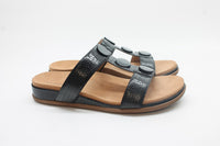 Vionic Women's Serra T-Strap Slip-On Supportive Sandals Floor Sample