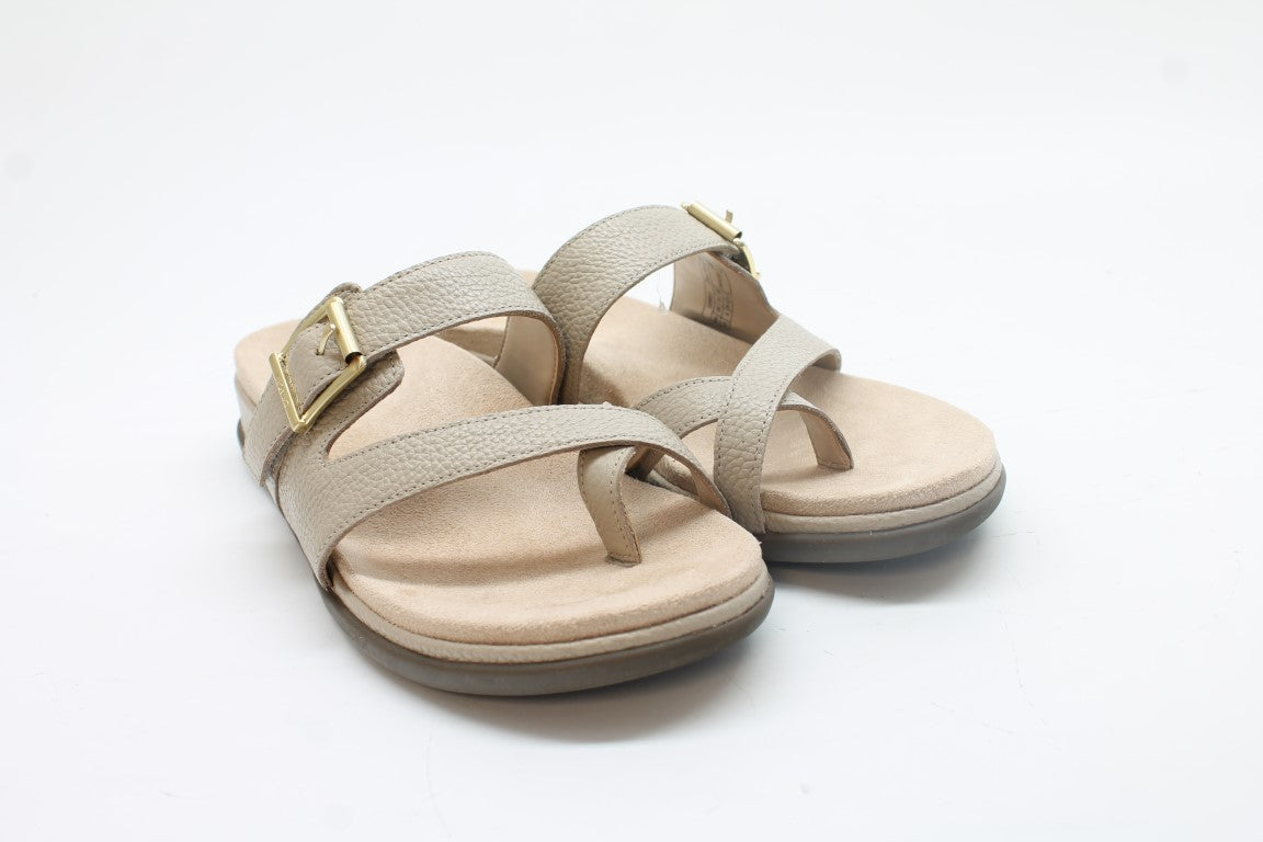 Oatmeal Beige Leather